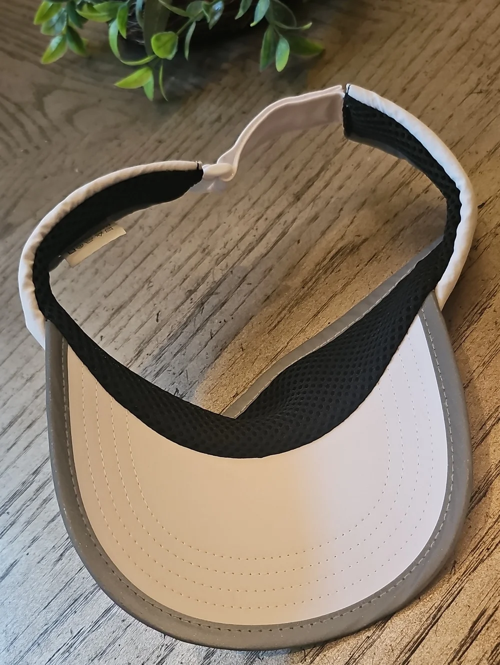 White and Gray Visor Boys